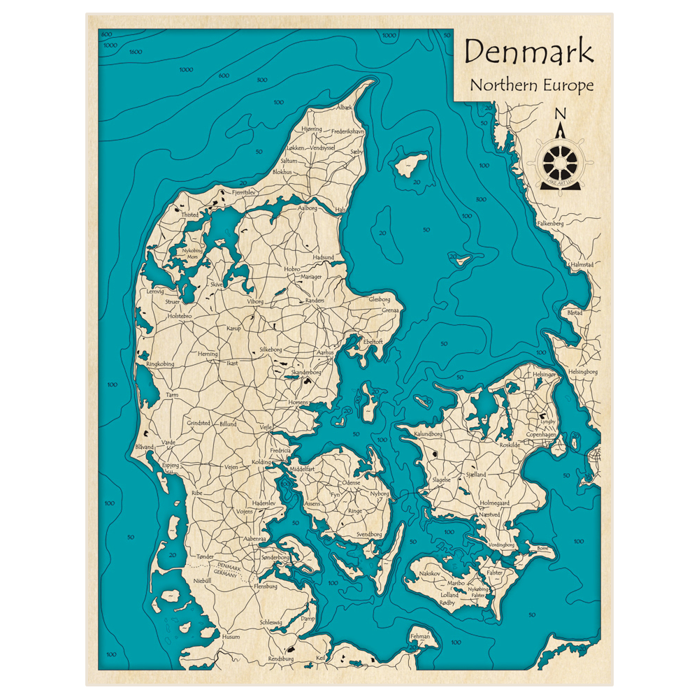 Sorø map, Denmark map, Wooden map, Wood citymap, Street map, 3D city map, Wood map, Wood wall art outlets